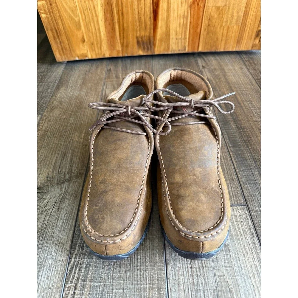 Women’s Twisted X Work Chukka Driving Moc Sz. 9 Composite Toe